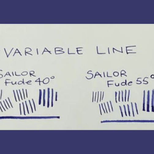 Which Fude fountain pen is best for sketching?