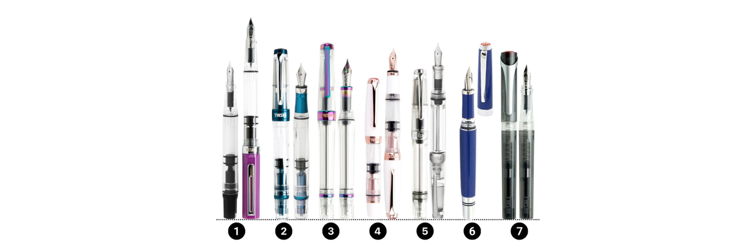 TWSBI fountain pens (top 7)