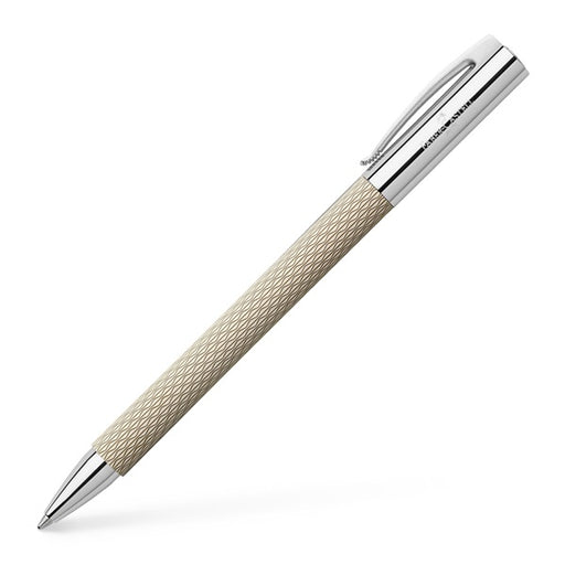 Faber-Castell Ambition - "OpArt" Series - White Sand - Twist Ballpoint
