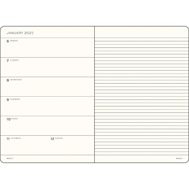 2026 LEUCHTTURM1917 Weekly Planner and Notebook - Soft Cover - Pocket (A6)