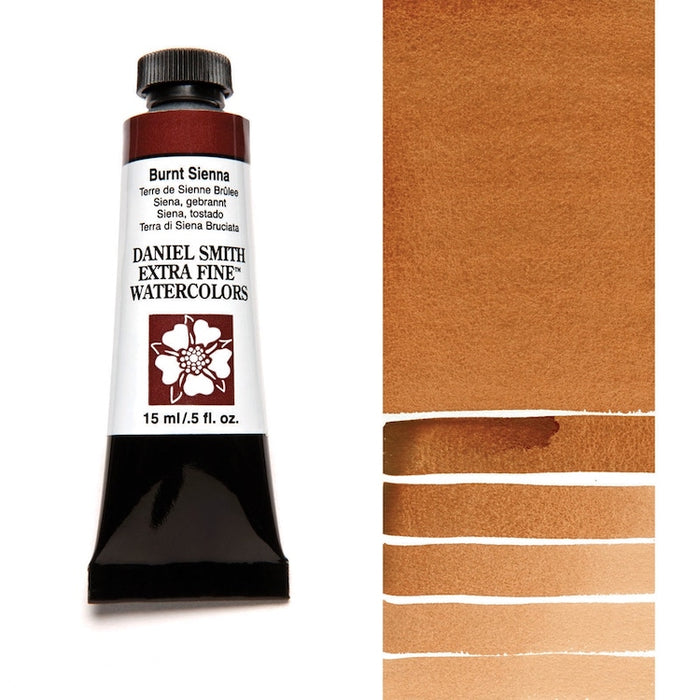 DANIEL SMITH Watercolour - 15mL - Burnt Sienna