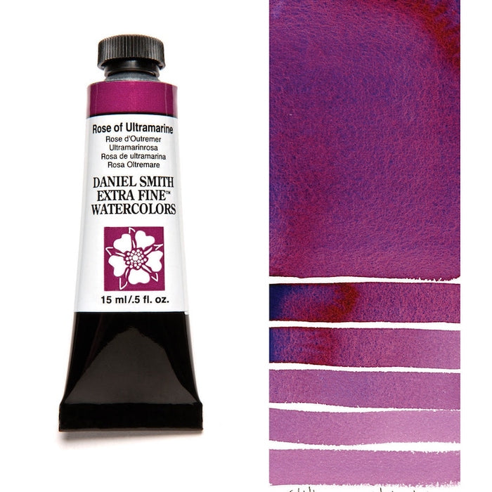 DANIEL SMITH Watercolour - 15mL - Rose of Ultramarine