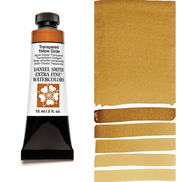 DANIEL SMITH Watercolour - 15mL - Transparent Yellow Oxide