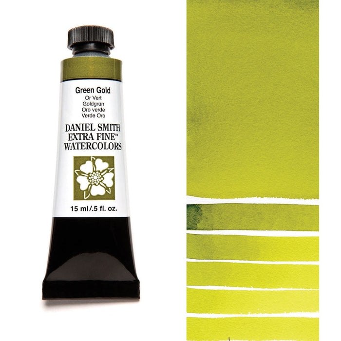 DANIEL SMITH Watercolour - 15mL - Green Gold