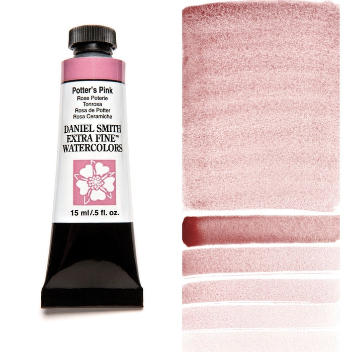 DANIEL SMITH Watercolour - 15mL - Potters Pink