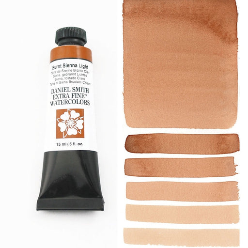 DANIEL SMITH Watercolour - 15mL - Burnt Sienna Light