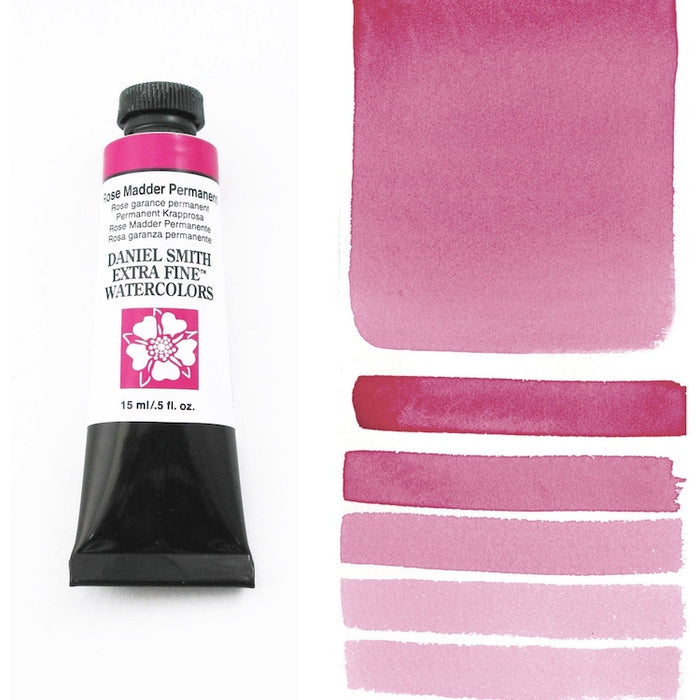 DANIEL SMITH Watercolour - 15mL - Rose Madder Permanent