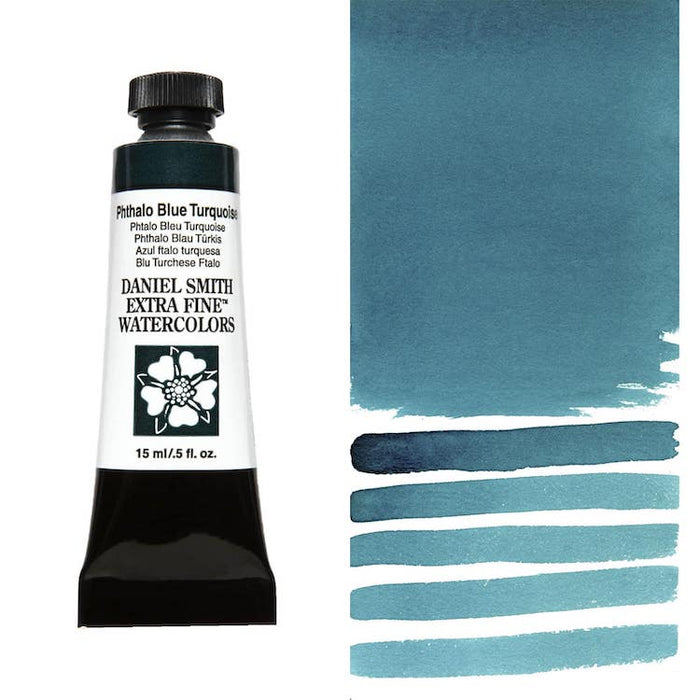 DANIEL SMITH Watercolour - 15mL - Phthalo Blue Turquoise
