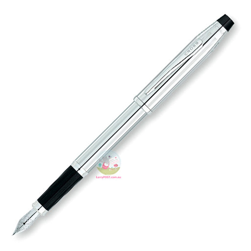CROSS Century II Fountain Pen (23ct M nib) - Lustrous Chrome