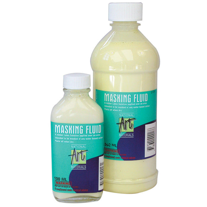 AM Artists Watercolour Masking Fluid - 100mL (left hand image)