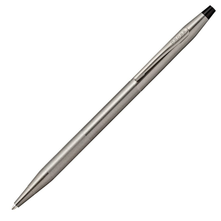CROSS Classic Century Ballpoint - Titanium Grey PVD (Micro-Knurl Detail)