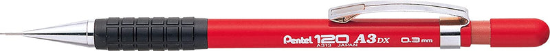 PENTEL 120 A3 DX Drafting Pencil - SET OF 4 - 0.3/0.5/0.7/0.9mm