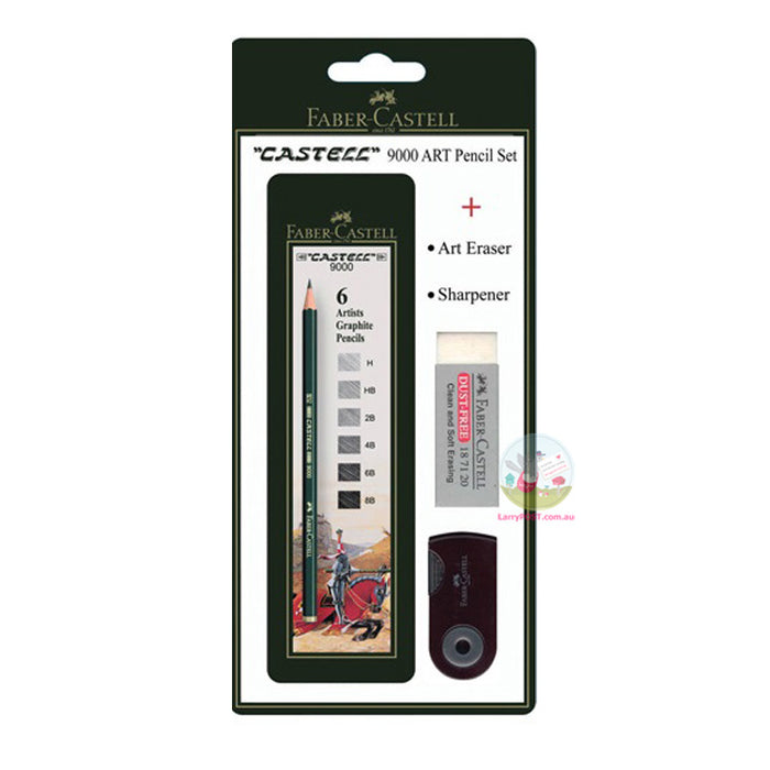 FABER-CASTELL Series 9000 Graphite Pencils - Artist Set