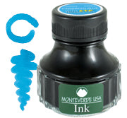 MONTEVERDE USA Bottled Ink 90mL - Caribbean Blue (Turquoise)