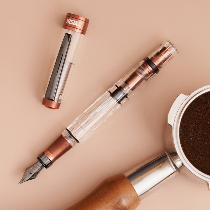 TWSBI Diamond 580ALR Fountain Pen Affogato with Onyx