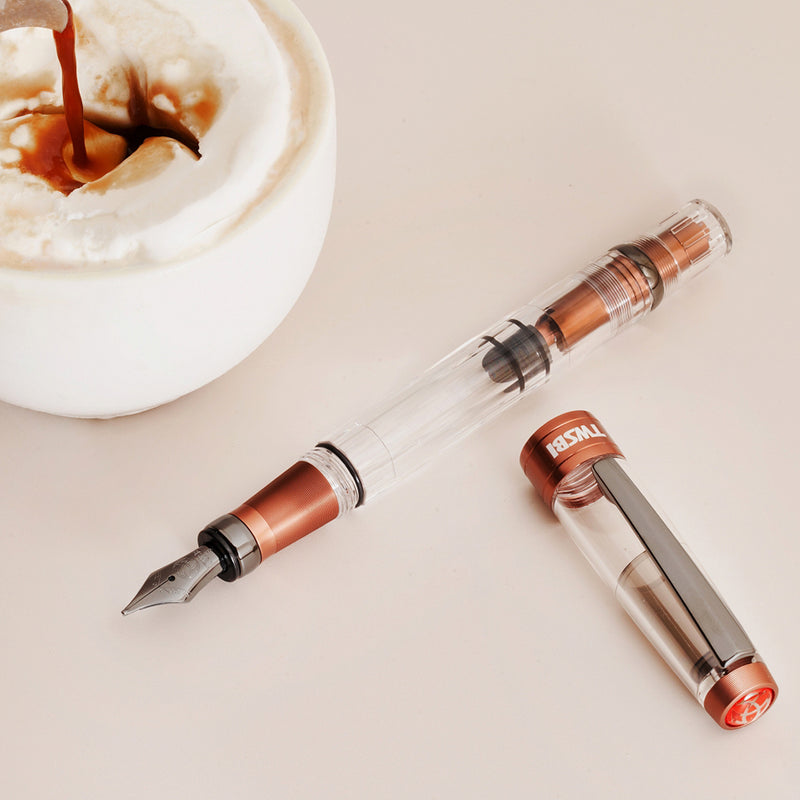 TWSBI Diamond 580ALR Fountain Pen Affogato with Onyx