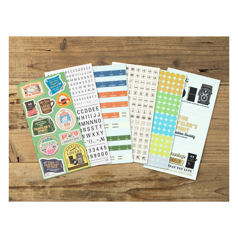 2026 Traveler's Company - Customisation Sticker Set (Limited Edition)