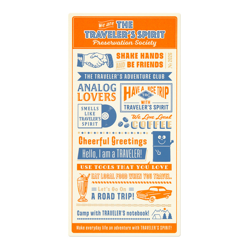 2026 Traveler's Company - Regular Size - Grid Set (Limited Edition)