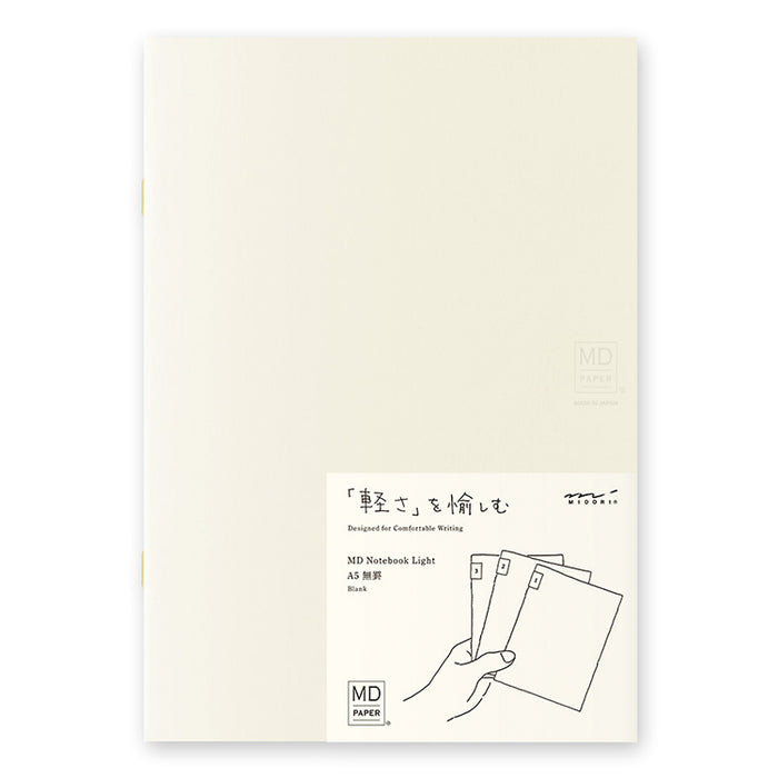 MIDORI - Notebook - Light - A5 - Plain