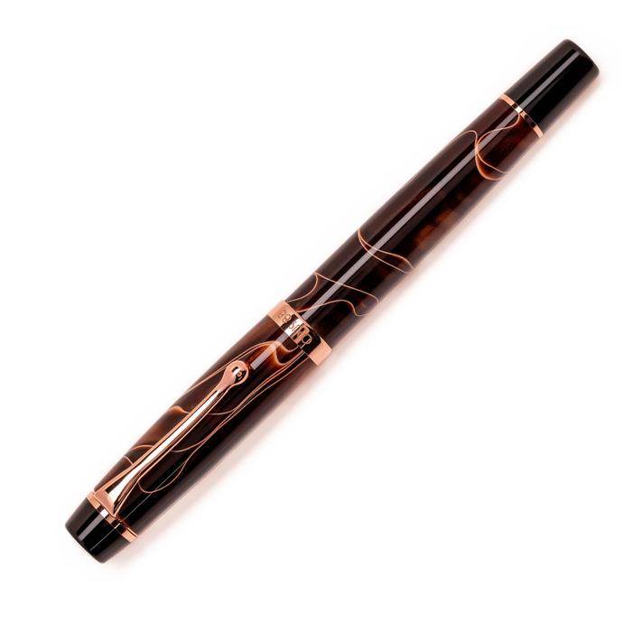 OPUS 88 Harmony Fountain Pen - Brown (Swirl)