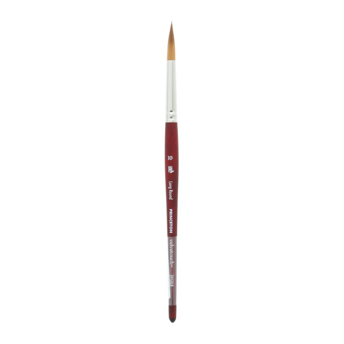PRINCETON Velvetouch - Synthetic Blend - Short Handle - Long Round - Size 10 (5.8 x 28mm)