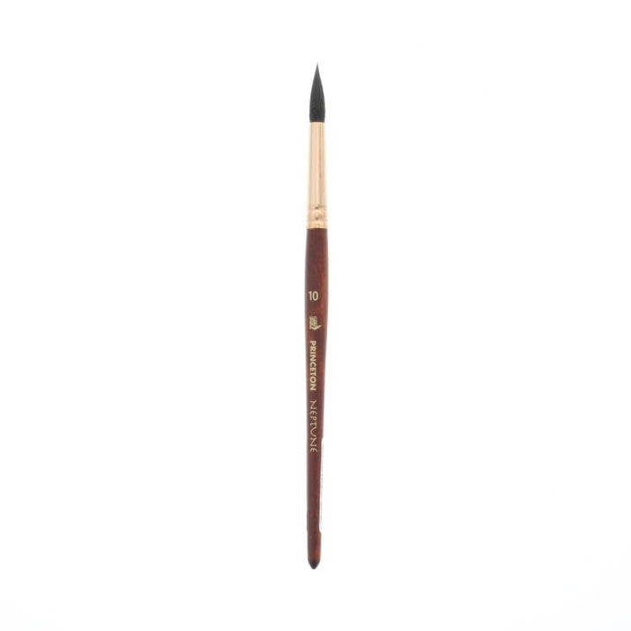 PRINCETON Neptune Series Watercolour Brush - Synthetic Squirrel - Round Size 10 (5.8 x 24mm)