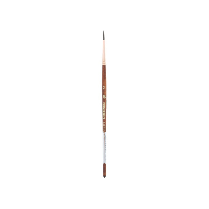 PRINCETON Neptune Watercolour Brush - Synthetic Squirrel - Round Size 2 (1.7 x 12mm)