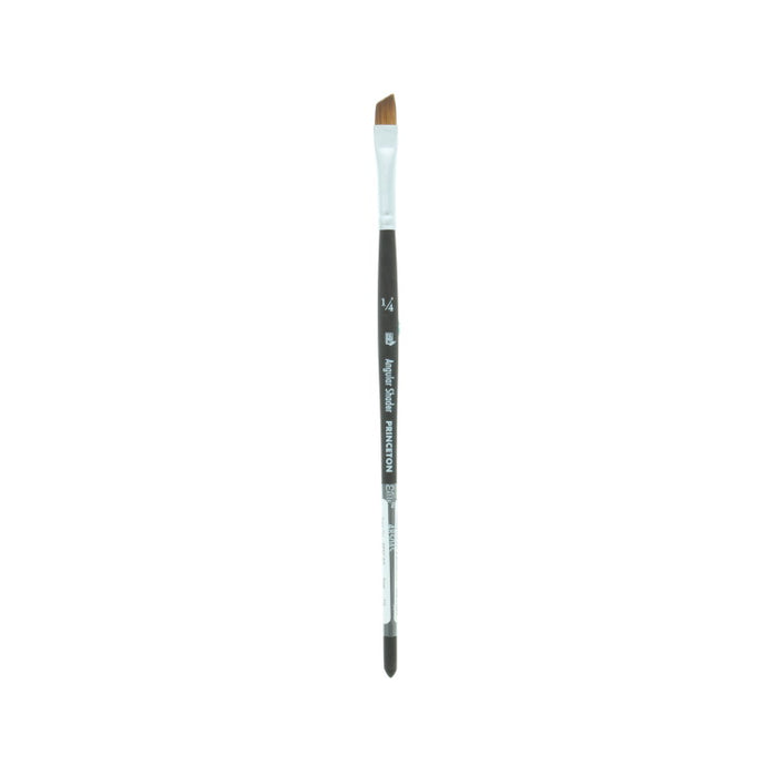 PRINCETON Aqua Elite Watercolour Brush - Synthetic Kolinsky - Angular Shader 1/4" (6.7 x 6mm)