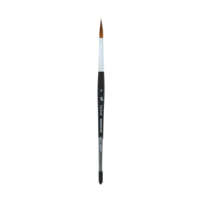 PRINCETON Aqua Elite - Synthetic Kolinsky Sable - Short Handle - Long Round - Size 8 (4.6 x 25mm)