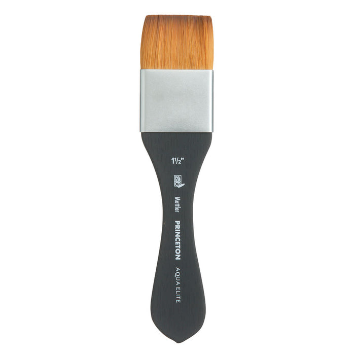 PRINCETON Aqua Elite - Synthetic Kolinsky Sable - Short Handle - Mottler 1 1/2" (36 x 28mm)