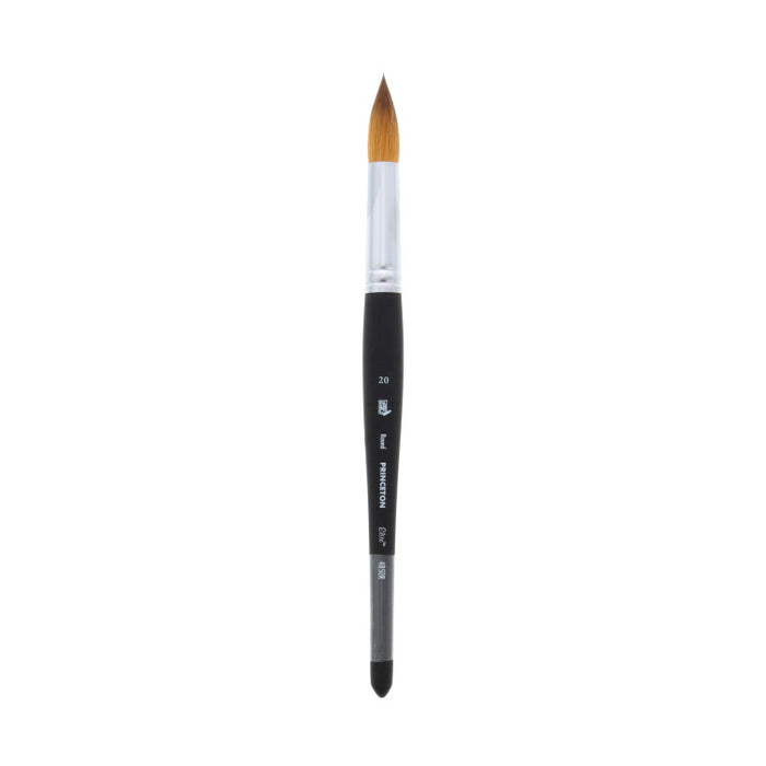 PRINCETON Aqua Elite - Synthetic Kolinsky Sable - Short Handle - Round - Size 20 (11.9 x 40mm)