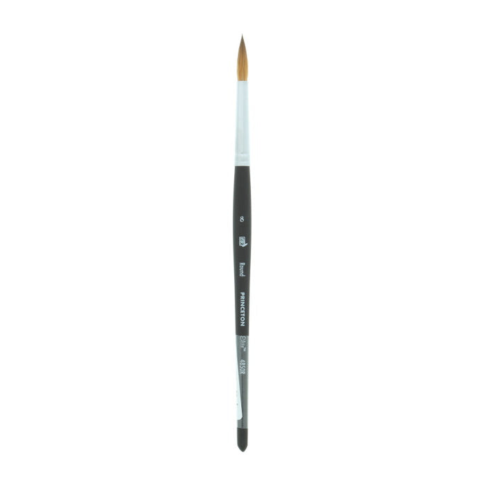 PRINCETON Aqua Elite - Synthetic Kolinsky Sable - Short Handle - Round - Size 8 (4.9 x 23mm)