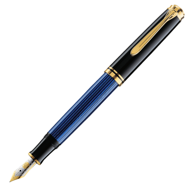 PELIKAN Souveran M600 Fountain Pen - Black/Blue