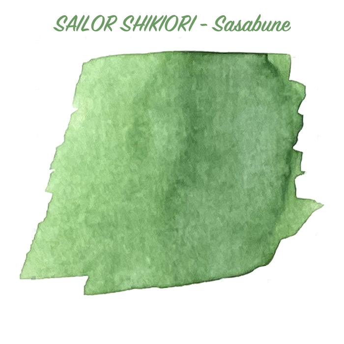 SAILOR SHIKIORI Fountain Pen Ink - 20mL Bottle - Sasabune