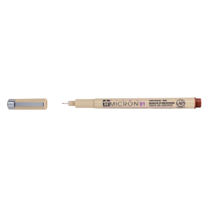SAKURA Pigma Micron Size 01 (0.25mm) - Brown