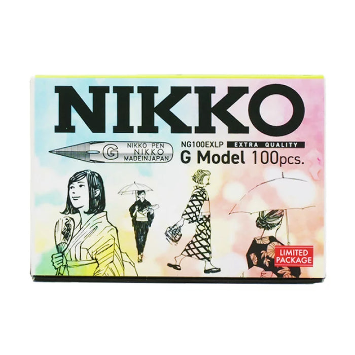 TACHIKAWA NIKKO G Model Manga Pen Nib - Limited Edition Box of 100