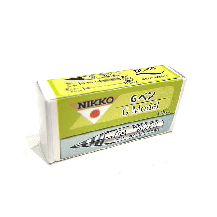 TACHIKAWA NIKKO G Model Manga Pen Nib (NG) - Pack of 10