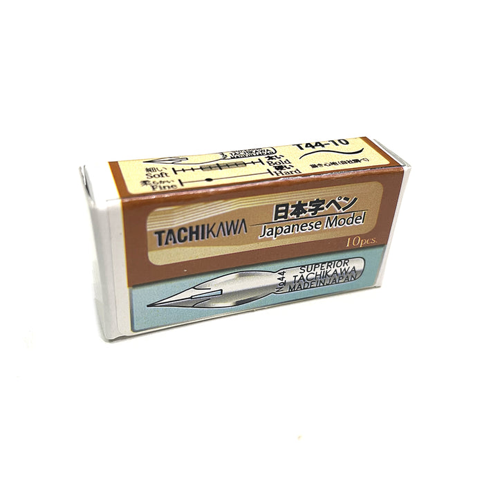 TACHIKAWA Deluxe Comic Pen Nib - Japanese Model T44 - Pack of 10