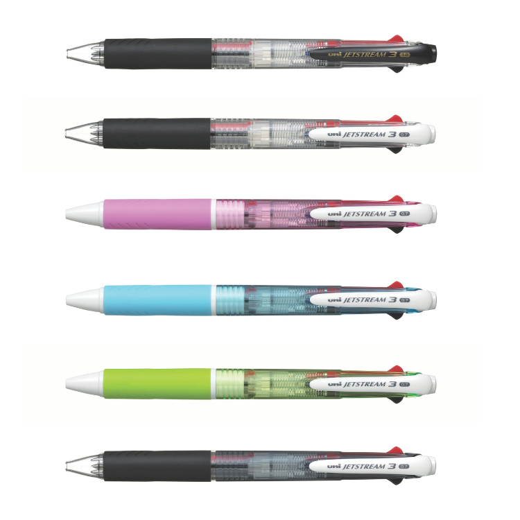 UNIBALL Jetstream 3 Multicolour Rollerball Pen - Various Colours