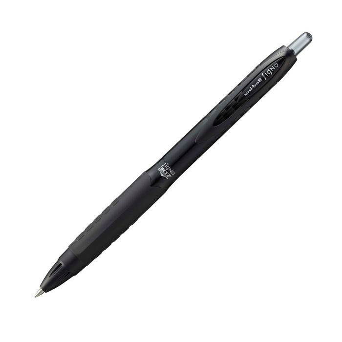 UNI-BALL Signo 307 Retractable Rollerball Pen - Fine (0.7mm ball / 0.4mm line) - Black