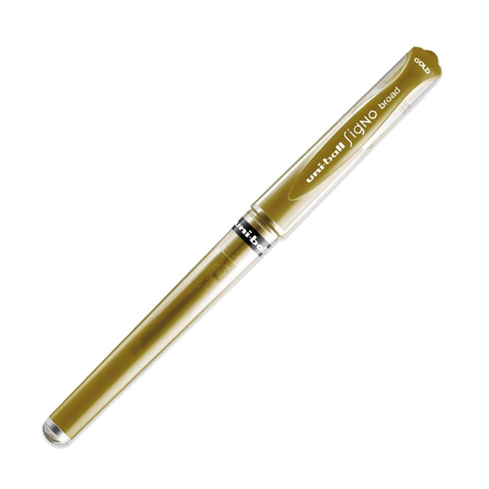 UNI-BALL Signo Broad Gel Ink Roller Ball (1.0mm) - Gold