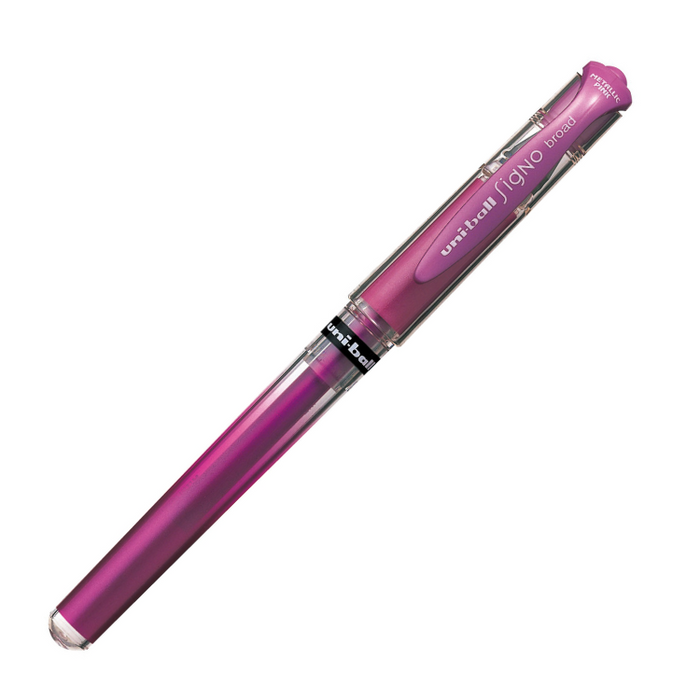 UNI-BALL Signo Broad Gel Ink Roller Ball (1.0mm) - Metallic Pink