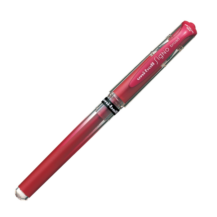 UNI-BALL Signo Broad Gel Ink Roller Ball (1.0mm) - Metallic Red