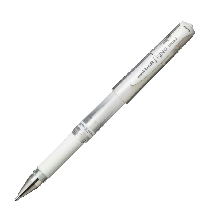 UNI-BALL Signo Broad Gel Ink Roller Ball (1.0mm) - White