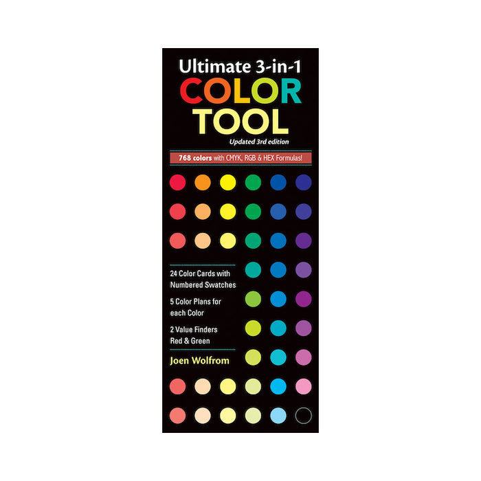 ULTIMATE 3-in-1 Color Tool - CMYK, RGB, HEX formulas (Updated 3rd Edition)