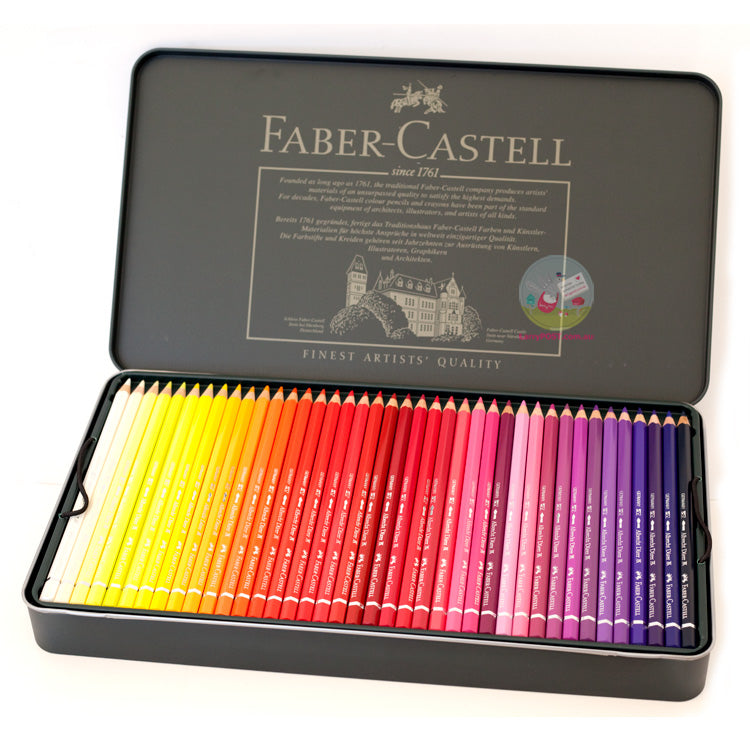 FABER-CASTELL Albrecht Durer Artists Watercolour Pencils - 3 Layer Tin of 120