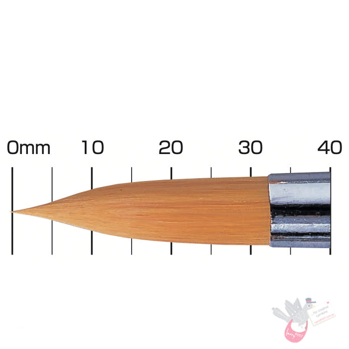 PRINCETON Aqua Elite - Synthetic Kolinsky Sable - Short Handle - Round - Size 2