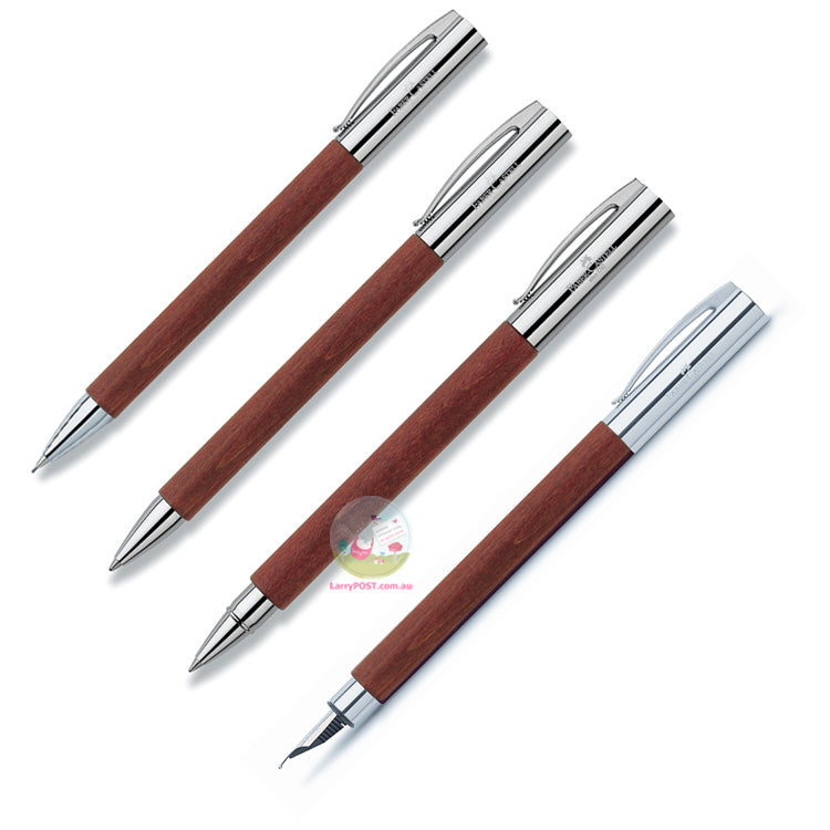 FABER-CASTELL Ambition Pearwood - Fountain Pen (& Converter) - Medium Nib