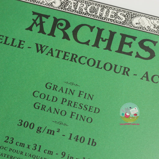 ARCHES Watercolour Block (Medium) 300g - 20 Sheets - 230 x 310mm (A4+)