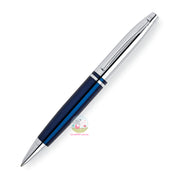 CROSS Calais Ballpoint - Chrome/Blue Lacquer